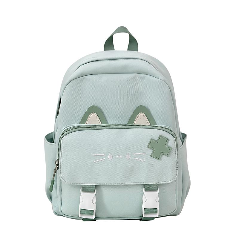 Cat Pattern Backpack Student Schoolbag Women's Travel Backpack