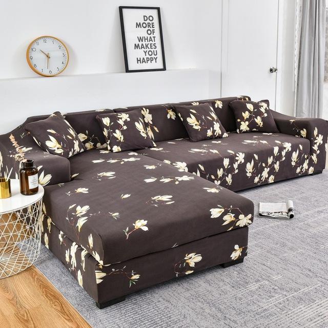 Universal Printed Sofa Cover Geometric Pattern Stretch For Living Room Couch Protector Washable Decor Chaise Longue Settee Case