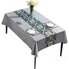Nordic Simple Pvc Tablecloth Waterproof, Oil-Proof And Anti-Scalding Leave-In Tablecloth Coffee Table Cloth Atmosphere Fabric