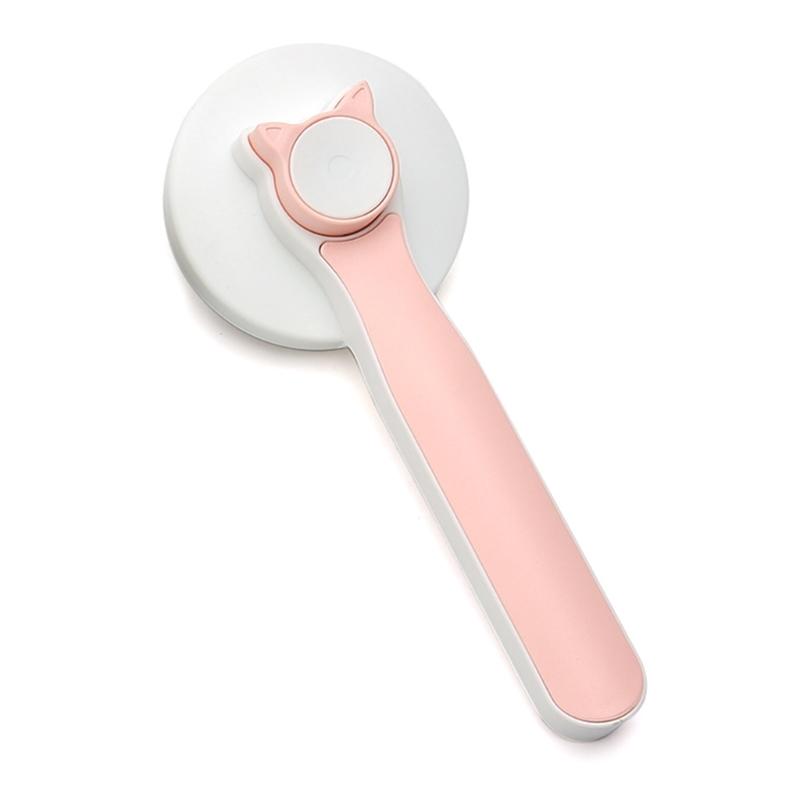 Cat-shape Self Cleaning Brush for Dogs & Cats Pet Grooming Tool Gentle Remove Undercoat Shedding Mats and Tangled Hair