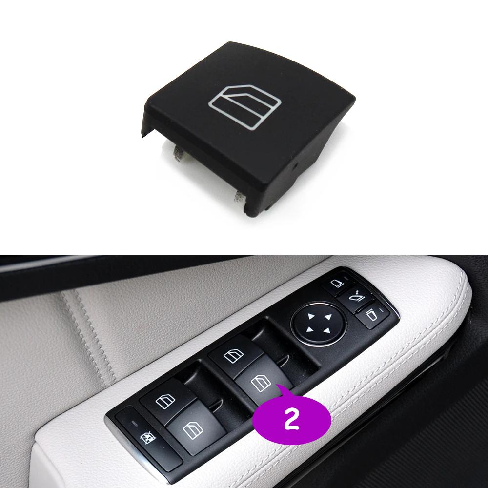 W176 W246 W204 W212 W207 W156 X204 Interior Car Window Regulator Switch Button Cover Cap For Mercedes Benz A B C E GLA GLK Class