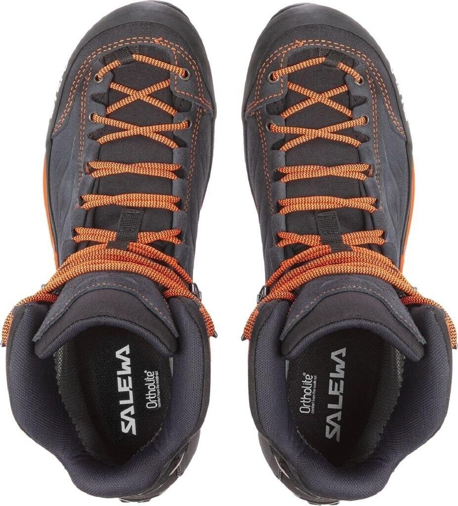 Hiking Shoes Salewa MTN Trainer Mid GTX Asphalt/fluo Orange