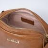 Jill Stuart Pecot Schultertasche mit Schleifendesign, Femininer und Vintage-Stil, JSLH5ES1, Kamel, Damen