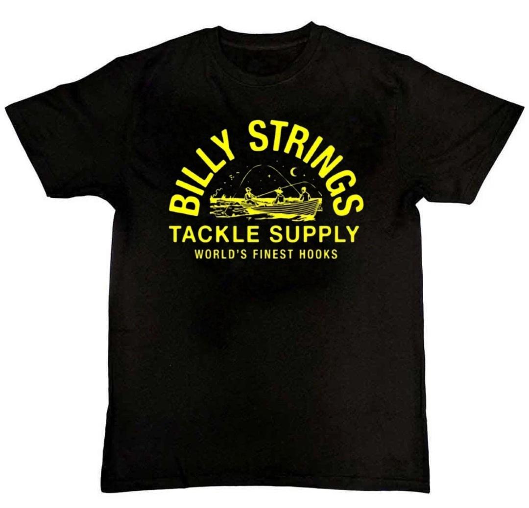 Billy Strings black VTG Graphic Print Mens T-Shirt XXXL