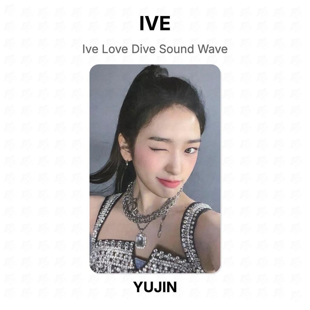 IVE LOVE DIVE SOUND WAVE Official Photocard