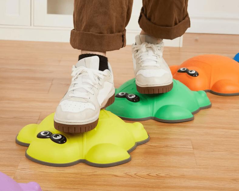 Sensory Path River Stones Turtle - Yellow