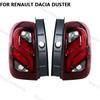 Car Rear Tail Light Reversing Lamp Without Bulb For Renault Dacia Duster 2014 2015 2016 2017 Taillight Running Signal Headlight