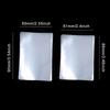 100PCS 61x88mm 65x90mm Card Protector Unsealed Style Transparent Card Sleeve Game Idol Album Card Gathering Storage Material ZYF