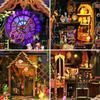 DIY Miniature House Magic Forest Elves Handmade Assembly Model Villa Decoration Creative Gift