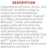 Zman Esche Morbida Diezel MinnowZ 4 Pollici 5/Confezione Gitter Done (4745)