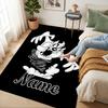 Custom Name Nightmare Cat Living Room Non-Slip Area Rug Soft Carpet for Bedroom Kids Playroom Sofa Office Home Decor Doormat