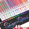 Colorful Gel Pen Set: Star Glitter, Color-Changing, Shiny Journaling Pen for Kids