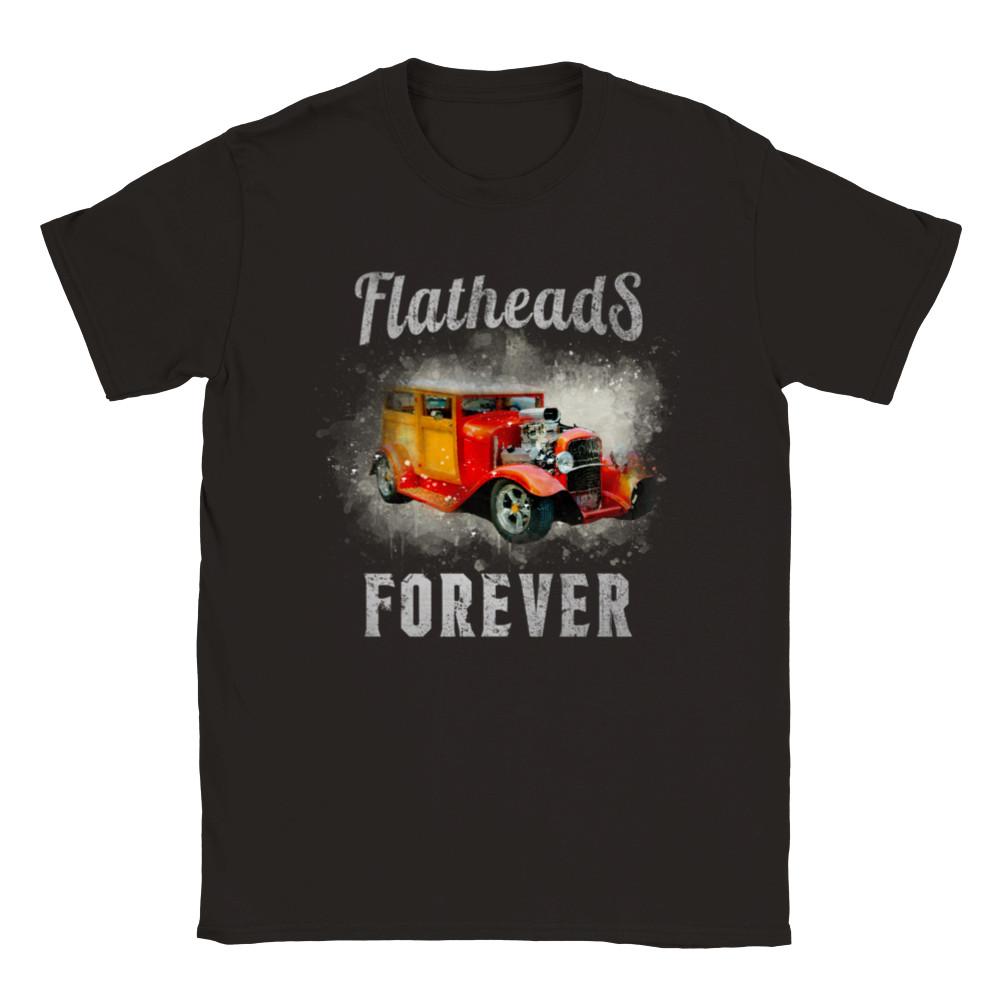 Flatheads Forever - Classic Unisex Crewneck T-shirt Unisex T-Shirt S разноцветный
