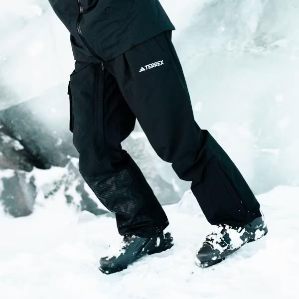 Adidas Terrex 3L Gore-Tex Post-Consumer Nylon Tracksuit Bottoms Men Bottoms Black IB1203