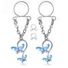 New Product Horse -Eyed Butterfly Non -Pottering Creation False Creation Creation Can Regulate Nipple Jewelry
