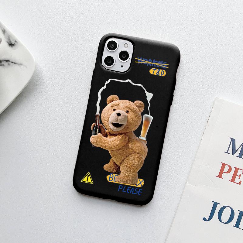 

Чехол с милым мультяшным медведем для Samsung Galaxy M13 M31 M32 M52 S21 S20 FE S22 S10 S8 S9 Plus Note 9 8 20 Ultra 10 Lite S10e, мягкий чехол M13 4G