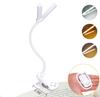 New 3 Colors 8 Brightness 14 LED Clip On Book Light Usb Rechargeable Night Light Portable Reading Light Book Lamp Mini Desk Lamp