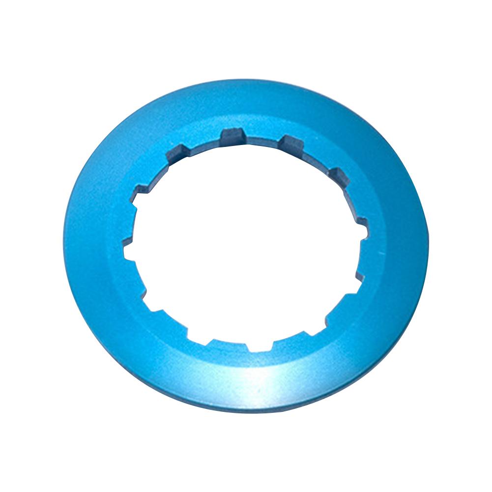 Mountain Rennrad Kassette Lockring 7075 Aluminiumlegierung Kassettenverschlussring 11Z Centerlock Scheibenbremsscheibe Fahrrad Fahrradteile