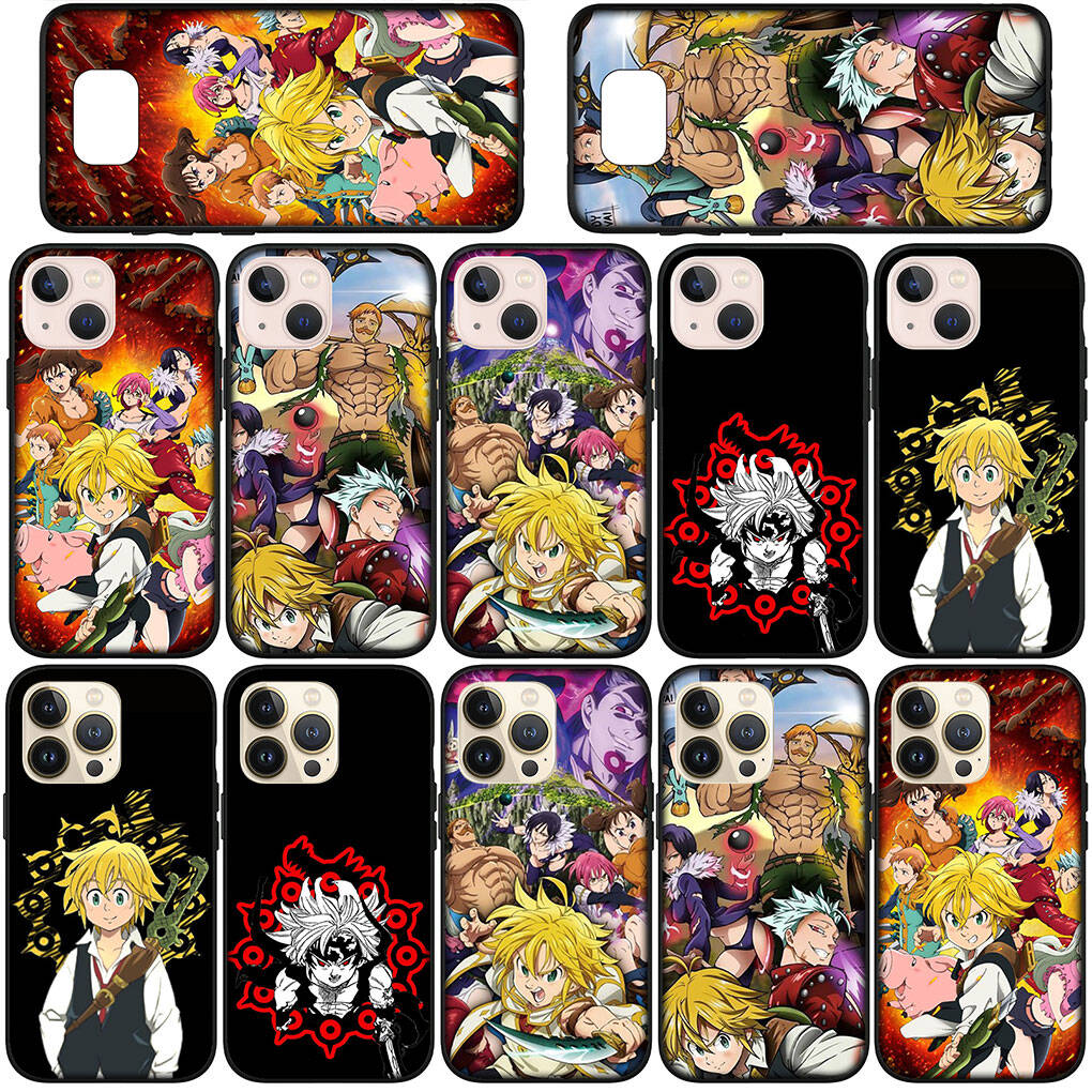 Case for iPhone 17 16 15 Xiaomi Poco F8 F7 X7 X6 M8 C85 C75 C71 Redmi Note 14 13 12 11 Pro Max A3 14C 13C 15C Comics Seven Deadly Sins Meliodas Cover