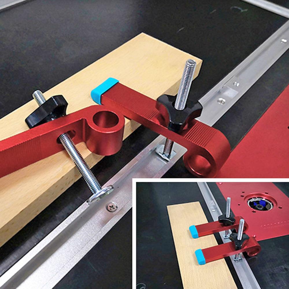 T Slots T Track Clamps Kit Red T Track Hold Down Clamps Accessories T Track Clamp Woodworking