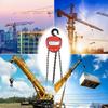 Hand Chain Hoist 20ft/10m Lift Hand Chain Block with Hook Heavy Duty Steel Anti-Slip Chain Fall for Warehouse Building