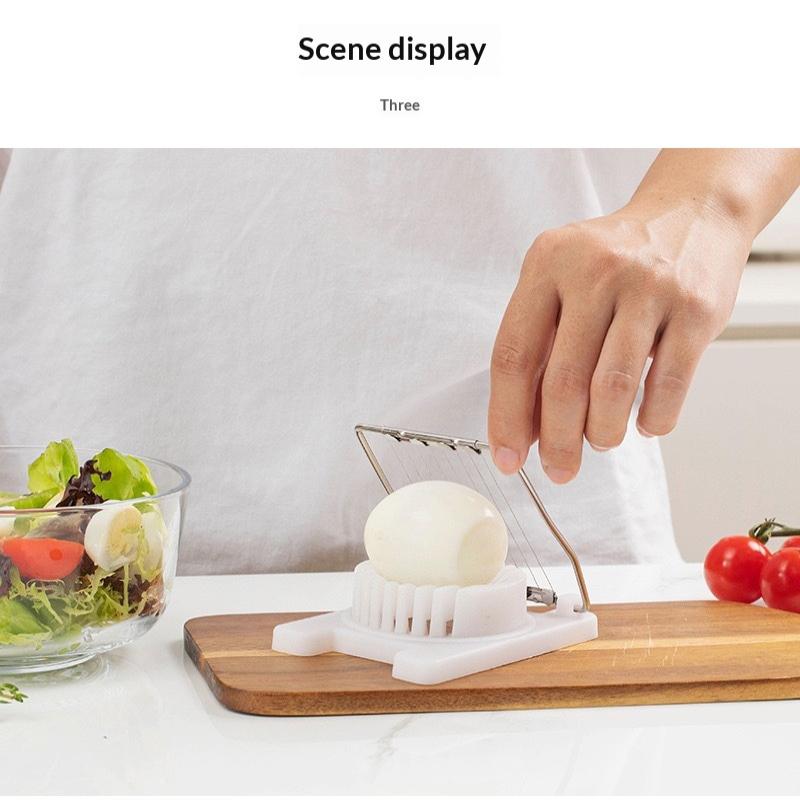 Stainless Steel Egg Slicer Banana Cheese Cutters Kitchen Cooking Gadget For Sandwiches Household Egg Slicer