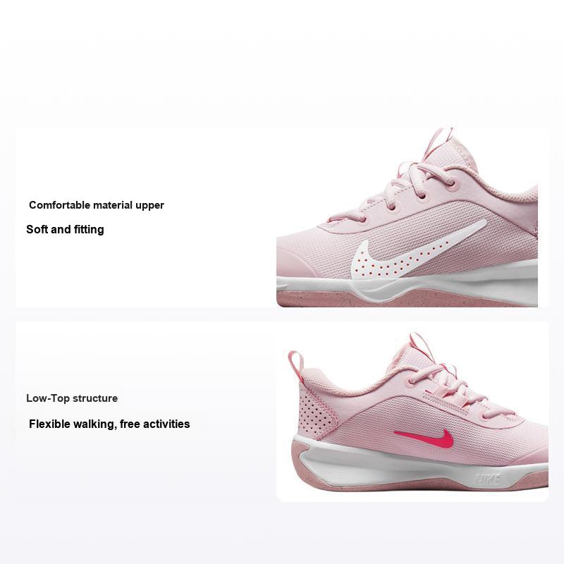 Nike Scarpe da Ginnastica Omni Multi-Court GS Rosa Schiuma Bambini Rosa Iper Medio-Rosa Bianco DM9027-600
