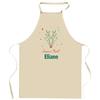 Tablier de cuisine - Joyeux Noël Eliane Cerf - Impression française - Coton résistant - Liens ajustables