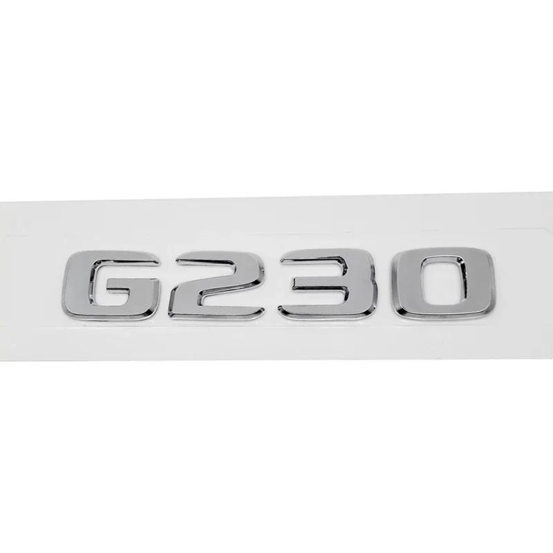 

ABS Car Body Letters Emblem Rear Trunk Sticker Badge for Mercedes Benz G36 G63 G65 G200 G230 G300 G350 G500 G550 G Class