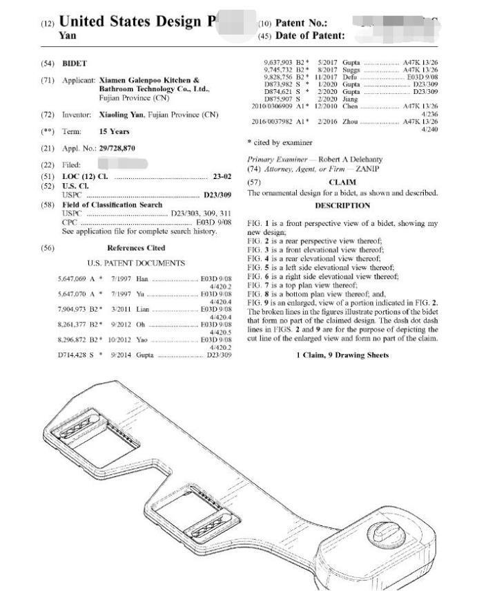 Verstellbarer Toiletten-Bidet-Sprühaufsatz Für Wasch-Bidet Für Nordamerika Familie