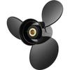 Outboard Propeller, Replace for OEM 3817468, 3-Blade 14.5\" x 19\" Pitch Aluminium Boat Propeller, Compatible with Volvo Penta SX Drive All Models,