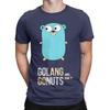 Golang And Dont Go Nuts Funny 100 Cotton Tshirt Gopher Tops Tees For Unisex
