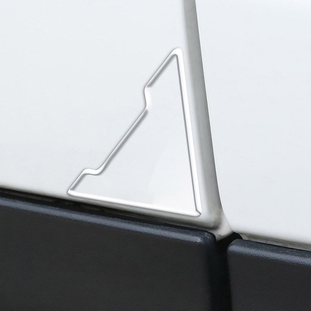 1 Pereche/2 Perechi Protecție Colț Margine Ușă Mașină Universal Protecție Ușă Mașină Husă Antizgârieturi Transparent Protecție Margine Ușă Laterală Garnitură