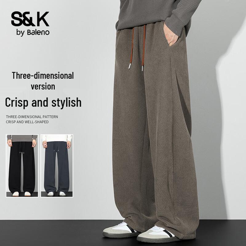 Baleno S&K 2026 Frühling Herren Freizeit Gerade geschnittene Hose