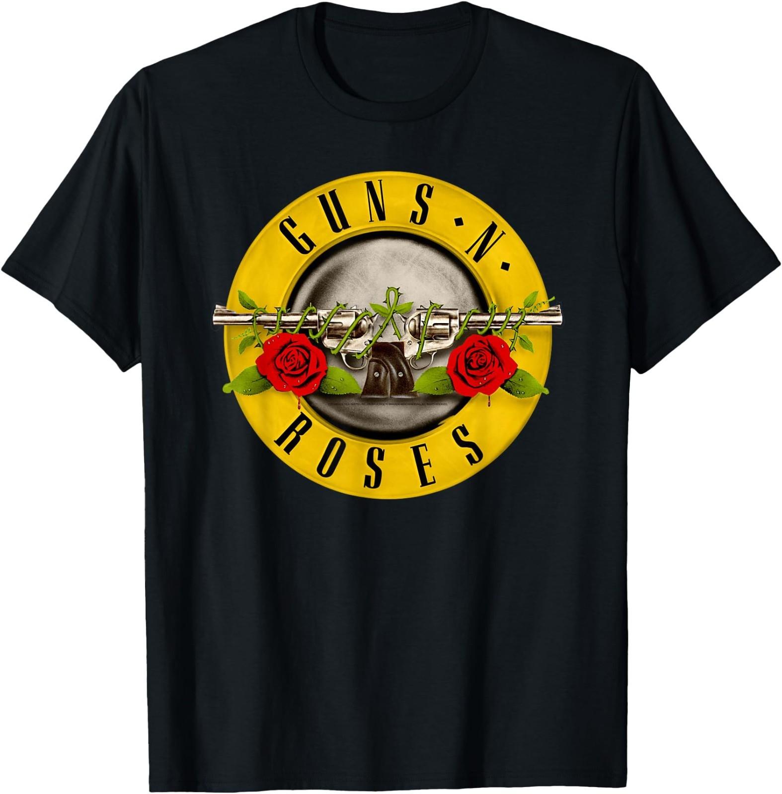 Guns N Roses Official Bullet Logo T- Unisex T-Shirt XL