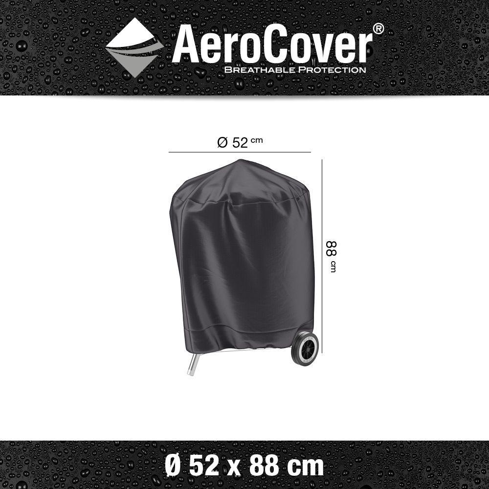 Charcoal Grill Cover 7870 Ø47X88 Aerocover Gray Homms