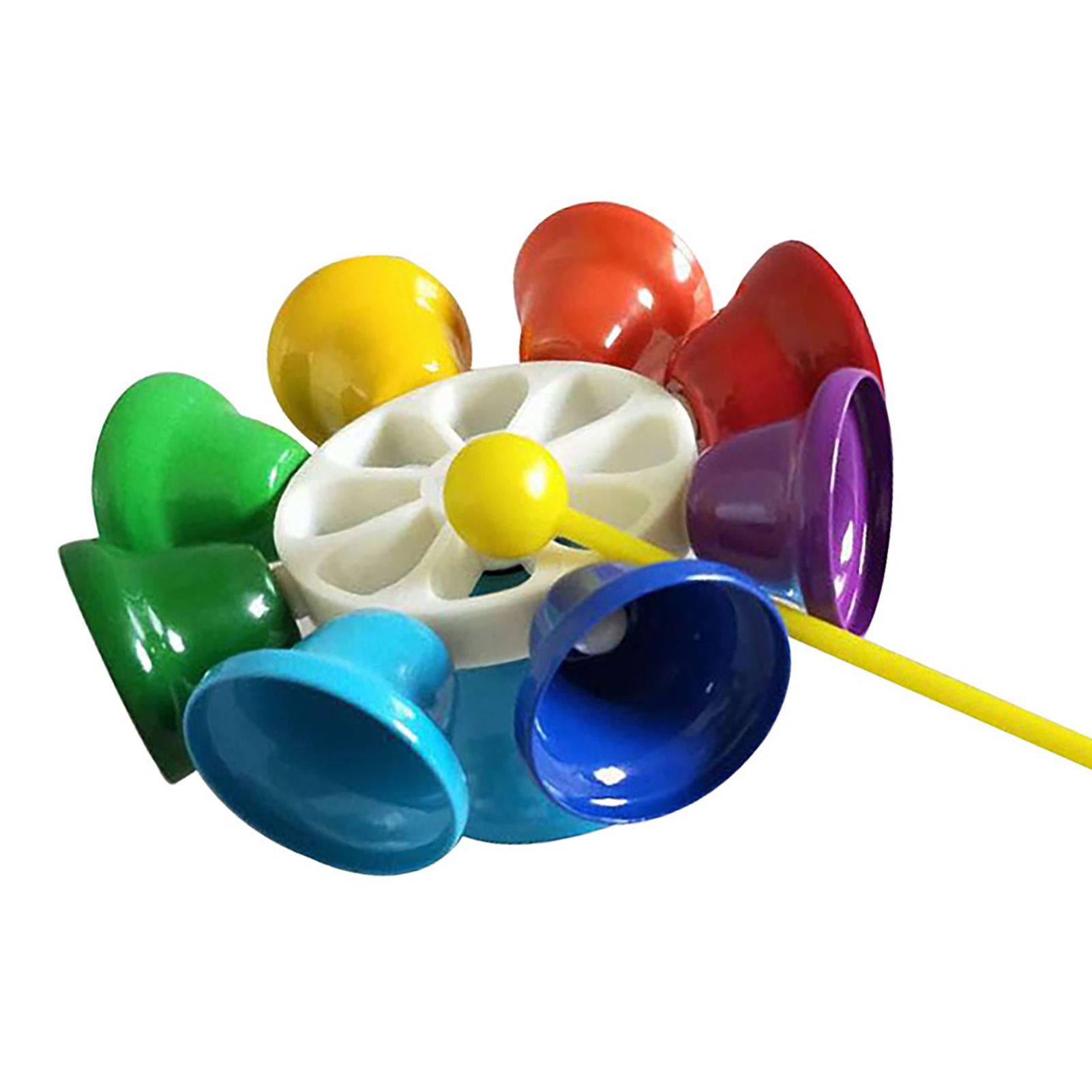 

Музыкальный колокольчик 8 нот металлические колокольчики красочная музыкальная игрушка для детей обучение детский сад