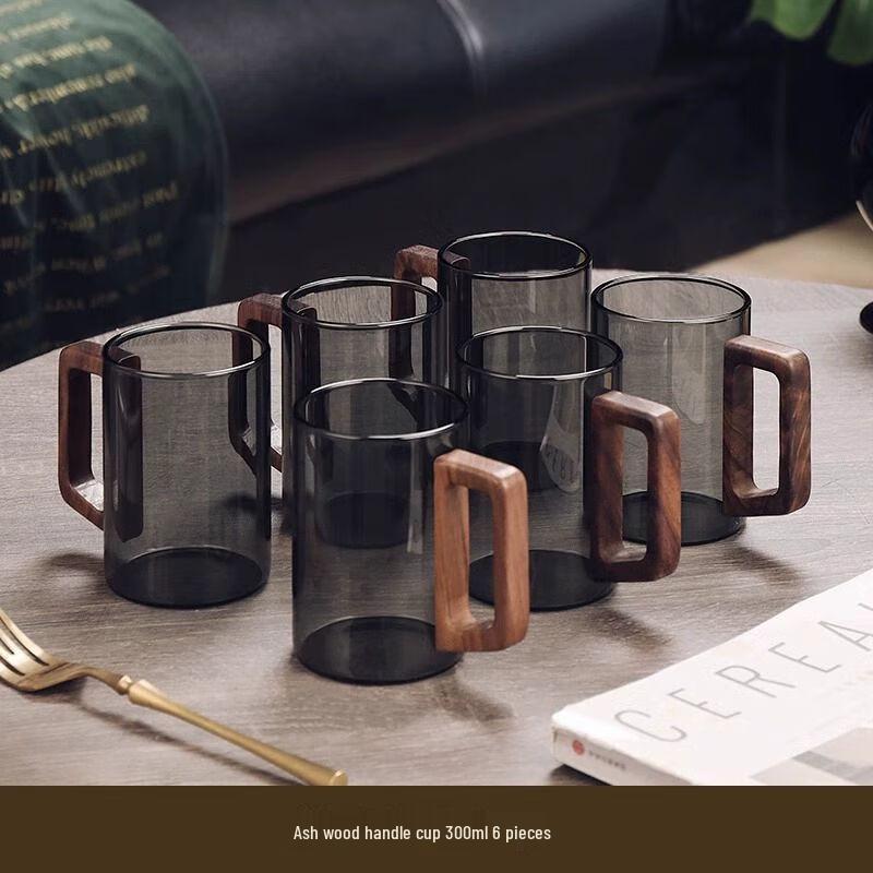 TXRMDX Transparentní žáruvzdorný skleněný pohár