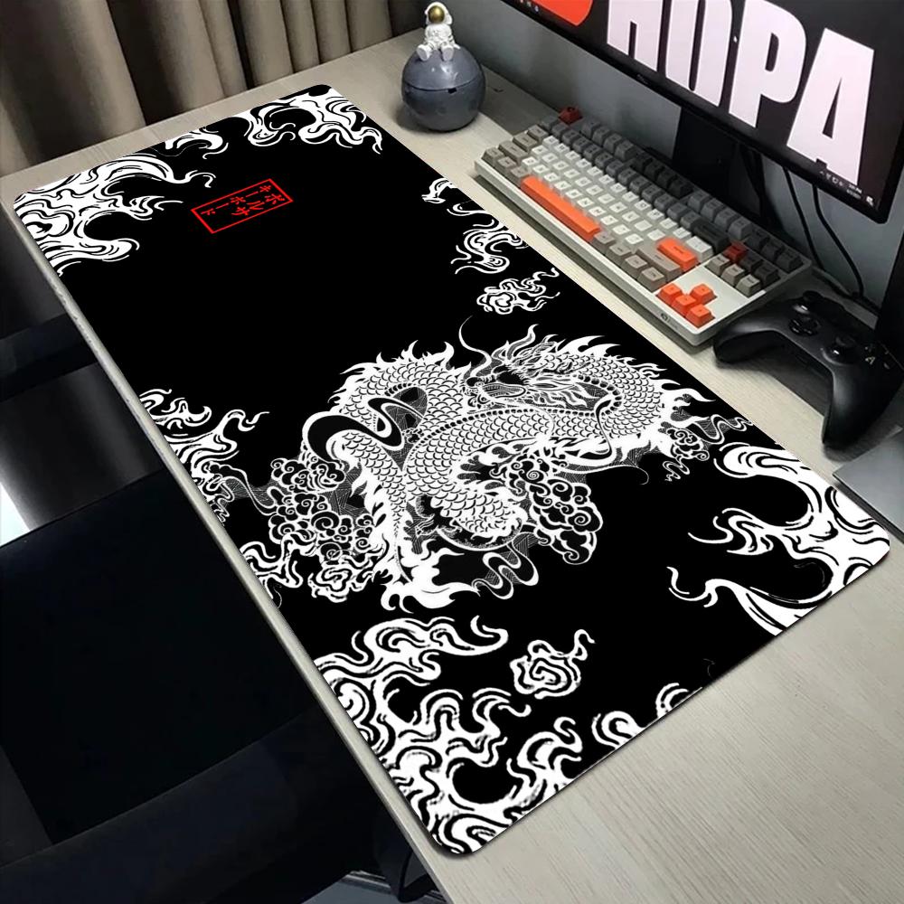 Large Dragon Mousepad Gamer Office Mouse Pad Gaming Room Accessories Desk Mat XXL Art Keyboard Mats Multiple sizes Mausepad Mats