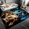 Next Day Shipping 3D Monsters C-Charizard Carpet Living Room Bedroom Kid's Room Game Room Home Large Decor Area Rug Non-slip Mat