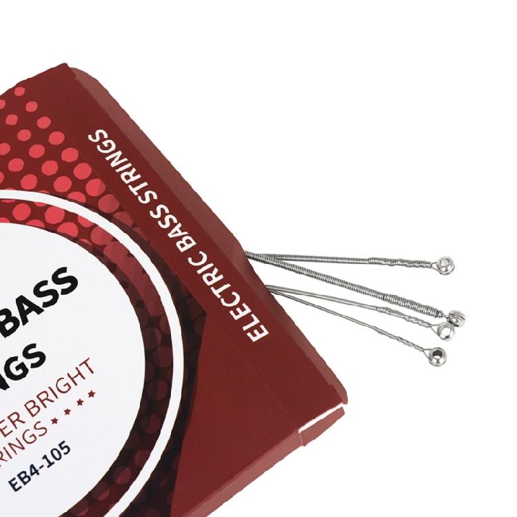 Bass Guitar Strings Hexagonal Carbon Steel Strings for 4/5-String Electric Bass