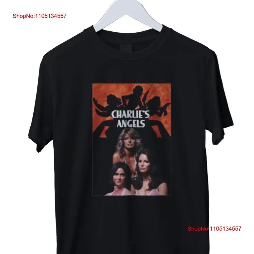 Charlies Angels Vintage Print T Shirt Unisexs S M L XL vintage Washed Top For Everyday Wear Breathable Comfortable