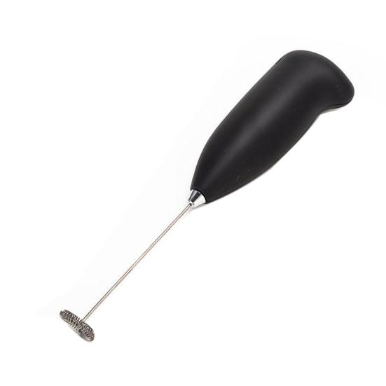 

Кухонный электрический кофеварка для капучино, напиток, молоко, чай, пенообразователь, миксер для взбивания пены чёрный