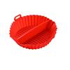 Food Grade Silicone Baking Tray Creative Circular Oven Mat Silicone Air Fryer Liner  Air Fryer Use