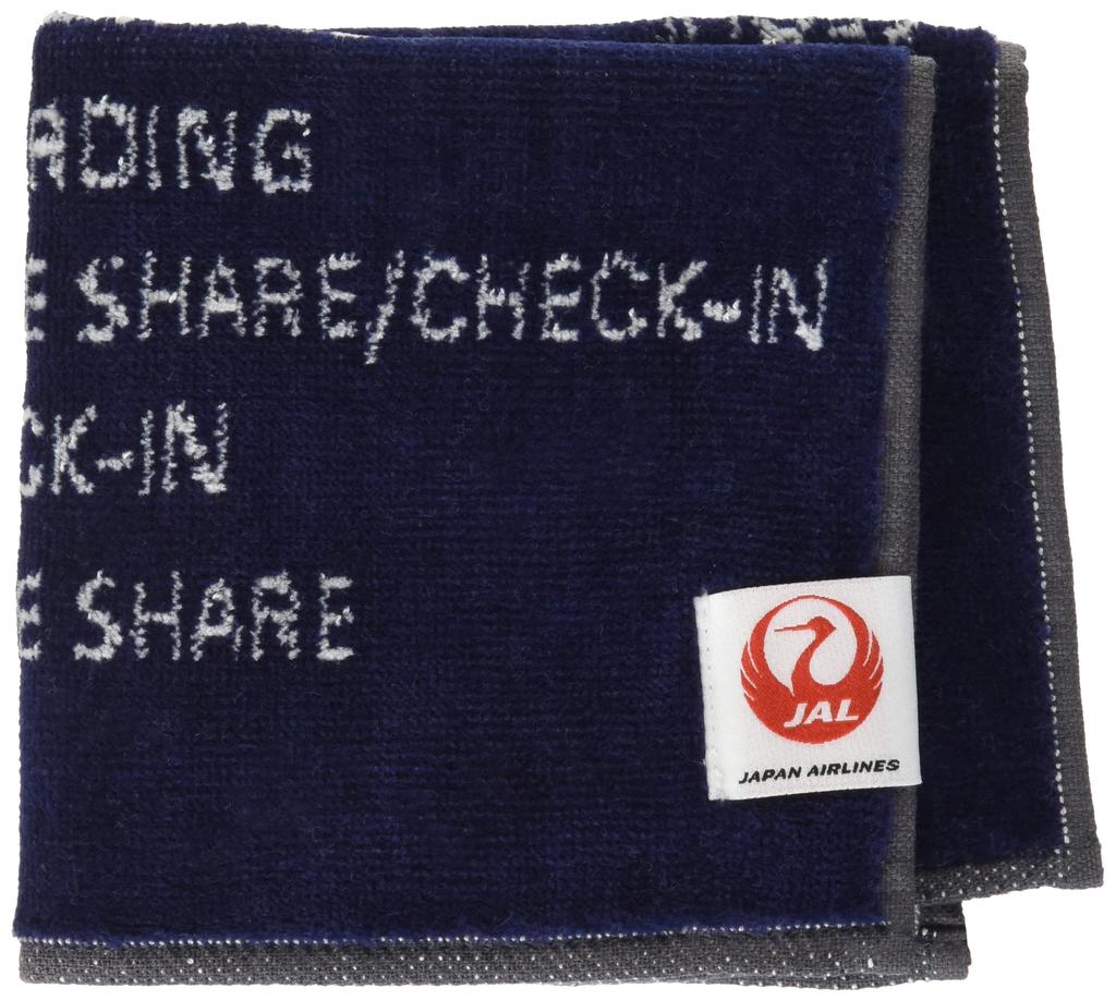 Marushin Hand JAL Japan Electronic 6205001700 Towel, Airlines, 25x25cm, Signboard, 100% Cotton,