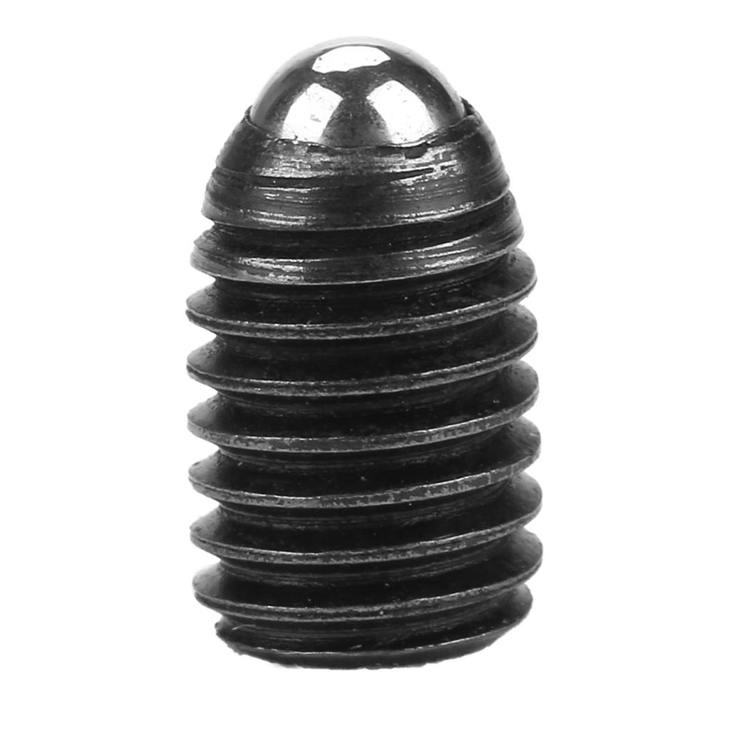 10pcs M8 Screw Thread Hex Socket Carbon Steel Spring Plungers Set (M8*12)