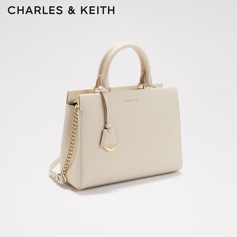 CHARLES & KEITH Charm Detail Large Tote Bag