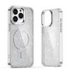 Glitzer-Hülle für iPhone 17 MagSafe Glitter Case - halbtransparent