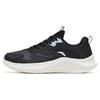 New Lingyun Abrasion Resistant Low Top Running Shoes Women's Black White Blue 922315573-3
