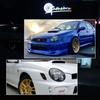 Coperture Alloggiamento Luci Indicatori Laterali Paraurti Anteriore Auto Lente Affumicata Per 2002 2003 Subaru Impreza RS/TS/WRX Senza Lampadina/Portalampada